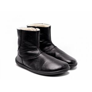 Členková obuv Barefoot Be Lenka - Polar Black Veľkosť: 37