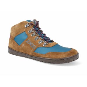 Barefoot outdoorová obuv Zaqq - Hiqe mid Blue marine Veľkosť: 39