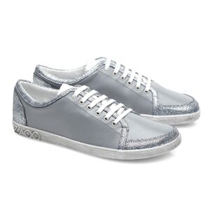 Barefoot tenisky ZAQQ - TIQQ Grey Silver Veľkosť: 42