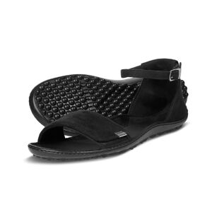 Barefoot sandále Leguano - Jara black čierne Veľkosť: 43