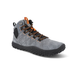 Barefoot turistické topánky Merrell - Wrapt Mid WP granite šedé Veľkosť: 41