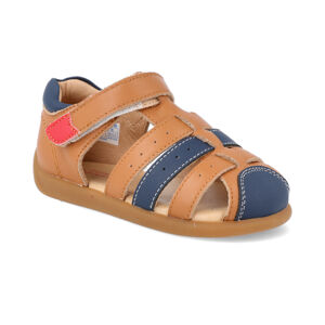 Barefoot sandálky Little Blue Lamb - Little Gladiator brown hnedé Veľkosť: 24