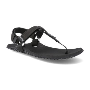 Barefoot sandále Boskyshoes - Performance black and white Y čierne Veľkosť: 38