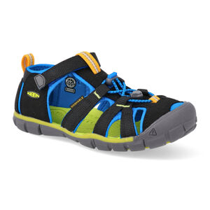 Sportovní sandálky Keen - Seacamp II CNX Y black/briliant blue čierne vegan Veľkosť: 36