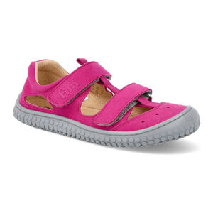 Barefoot sandálky Filii - Kaiman vegan pink M Veľkosť: 32