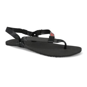 Barefoot sandále Boskyshoes - Superlight black Y čierne Veľkosť: 44