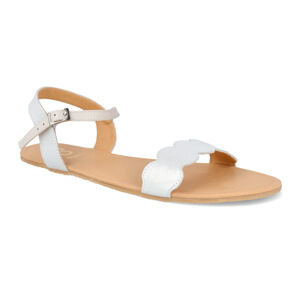 Barefoot sandále Shapen - Jasmine White biele Veľkosť: 39