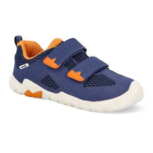 Barefoot tenisky Superfit - Trace Blue/Orange vegan modré Veľkosť: 31