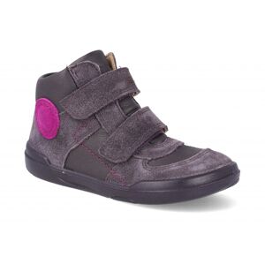 Barefoot dětské kotníkové boty Superfit - Superfree Lila fialové Veľkosť: 24