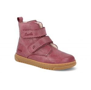 Barefoot detské zimné topánky Lurchi - Marlies Rosa ružové Veľkosť: 28