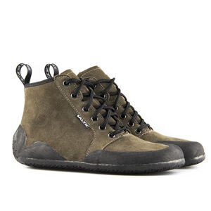 Barefoot zimné topánky Saltic - Outdoor High Winter olivové Veľkosť: 37