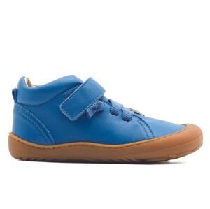 Barefoot dětské kotníkové boty Aylla - Tiksi modré Veľkosť: 28