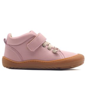 Barefoot dětské kotníkové boty Aylla - Tiksi růžové Veľkosť: 28