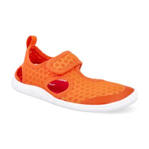 Barefoot detské sandále Reima - Rantaan 2.0 Red Orange vegan oranžové Veľkosť: 35