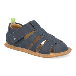 Barefoot dětské sandály Tip Toey Joey - Sandy Navy modré Veľkosť: 25