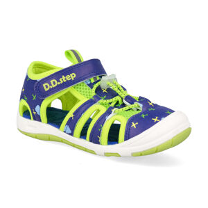 Detské športové sandále D.D.step - G065-41329A modré Veľkosť: 31