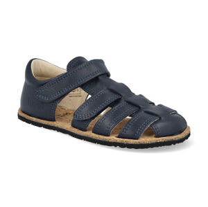 Barefoot dětské sandály Koel - Arin Napa Blue modré Veľkosť: 22