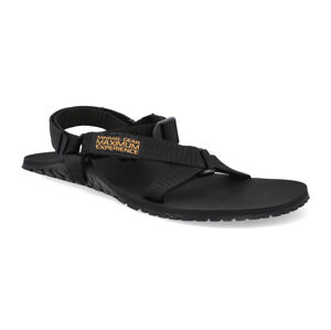 Barefoot sandále Boskyshoes - Performance Z-tech black orange čierne Veľkosť: 45