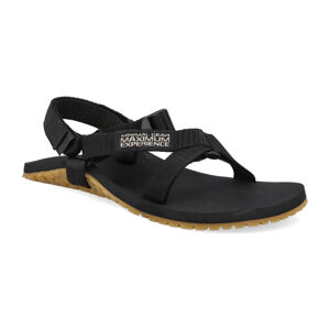 Barefoot sandále Boskyshoes - Performance Z-tech natural rubber čierne Veľkosť: 38