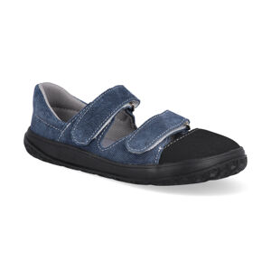 Barefoot detské sandále Jonap - B21 modrá riflovina Veľkosť: 34