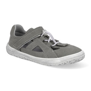 Barefoot detské sandále Jonap - B9 šedé vegan Veľkosť: 27