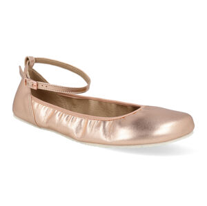 Barefoot baleríny Shapen - Tulip 3.0 Rose Gold N růžové Veľkosť: 38
