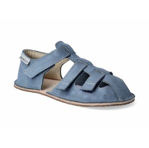 OK BARE Barefoot sandálky OKbarefoot - Maya modré Veľkosť: 27