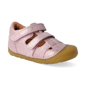 Barefoot sandálky Bundgaard - Petit Sandal Pink grille Veľkosť: 25