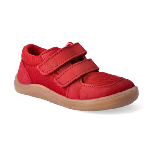 Barefoot tenisky Baby Bare - Febo Sneakers Red/resina Veľkosť: 32