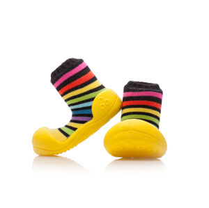 Barefoot capačky Attipas - Rainbow Yellow Veľkosť: M