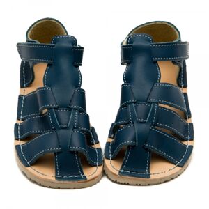 Barefoot sandálky Zeazoo - MARLIN Blue Veľkosť: 27