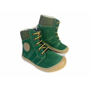 Zimná barefoot obuv Filii - EVEREST TEX WOOL Forest Veľkosť: 21