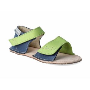 OK BARE Barefoot sandálky OKbarefoot - Mirrisa modro-zelené Veľkosť: 26