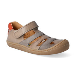 Barefoot sandálky KOEL - Jessy Olimpi Taupe Veľkosť: 23
